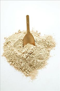 全麦面粉,木铲