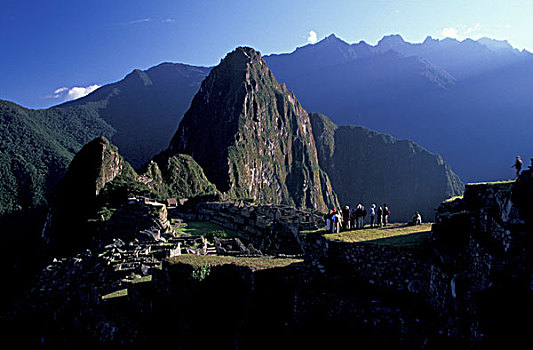南美,秘鲁,马丘比丘,安迪斯山脉,古迹