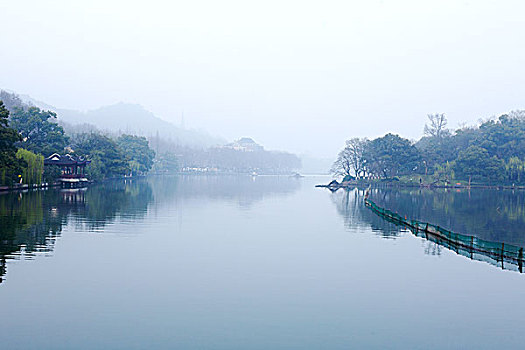 杭州西湖,宝石山,保俶塔,孤山公园