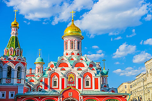 东正教,大教堂,红场,莫斯科