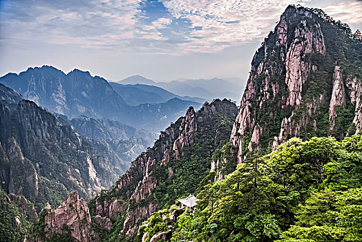 安徽省黄山市黄山风景区西海大峡谷自然景观