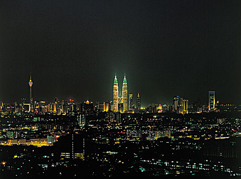 天际线,马来西亚