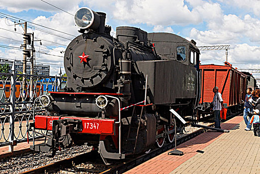 苏联,蒸汽,列车,建造