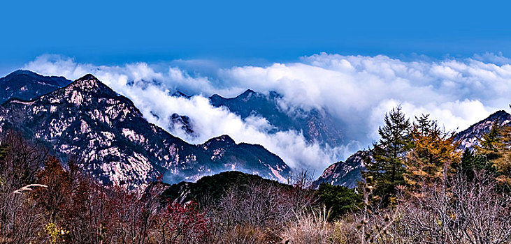 山东省泰安市泰山自然景观