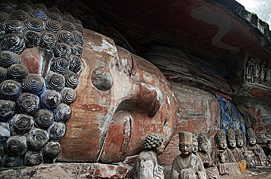 世界文化遗产,大足石刻,全国重点文物保护单位,宝顶山摩岩造像