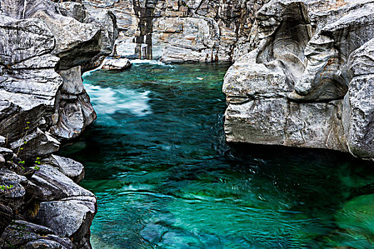 石头,河,韦尔扎斯卡谷,提契诺河,瑞士,欧洲