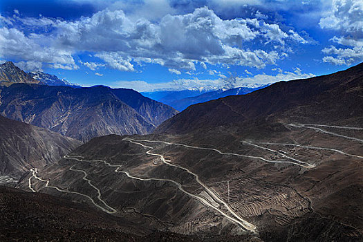 西藏邦达业拉山公路