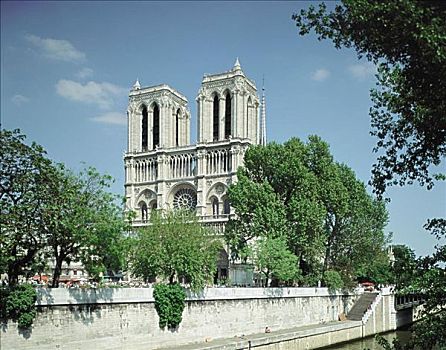 巴黎圣母院,巴黎,法国