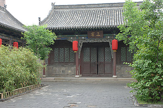 山西榆次县衙后院