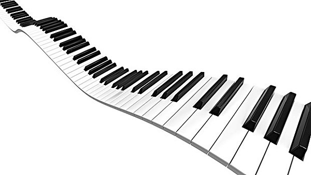 弯曲,钢琴