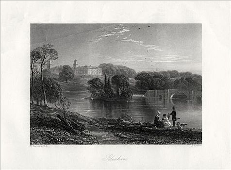 牛津,英格兰,19世纪,艺术家