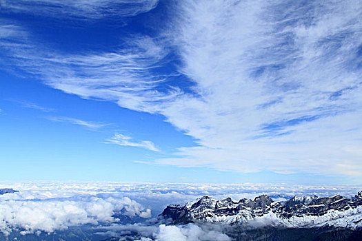 瑞士铁力士雪山