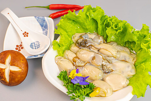 火锅,配菜,海蛎子