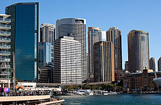 悉尼市区,歌剧院码头,悉尼中心商务区