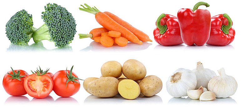 蔬菜,西红柿,土豆,胡萝卜,胡椒,抽象拼贴画,隔绝