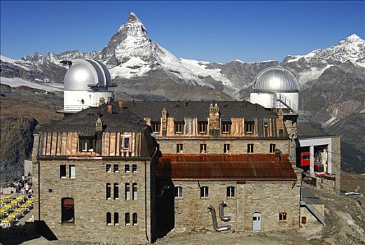 高海拔,研究站,观测,戈尔内格拉特,马塔角,策马特峰,瓦莱,瑞士