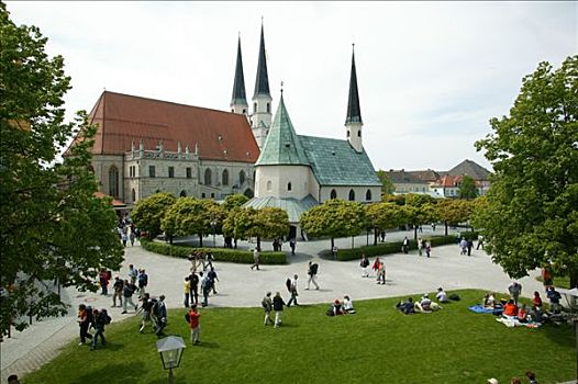 朝圣,小教堂,上巴伐利亚,巴伐利亚,德国,欧洲