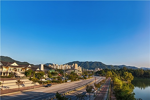 忠州,城市,韩国