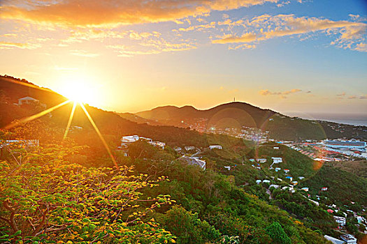 圣托马斯,日出