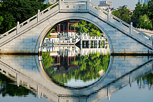 南京白鹭洲公园二水桥