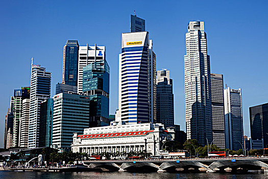 新加坡,城市天际线,中央商务区