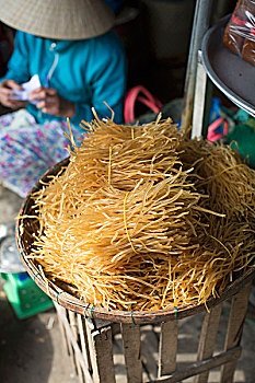 干燥,米粉,越南