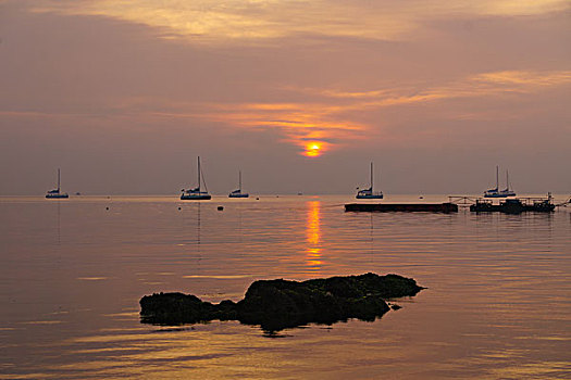 烟台海兵日出