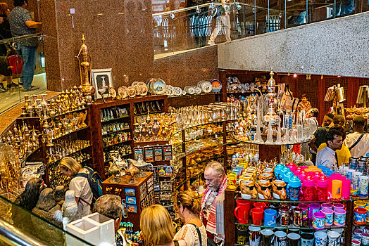 迪拜文化博物馆城堡纪念品店铺