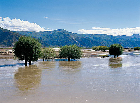 西藏拉萨市拉萨河