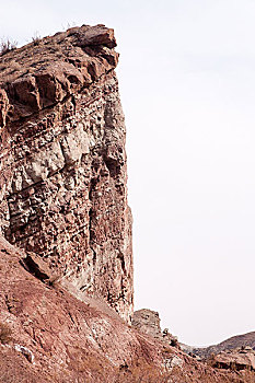 丹霞山,丹霞地貌,新疆硫磺沟