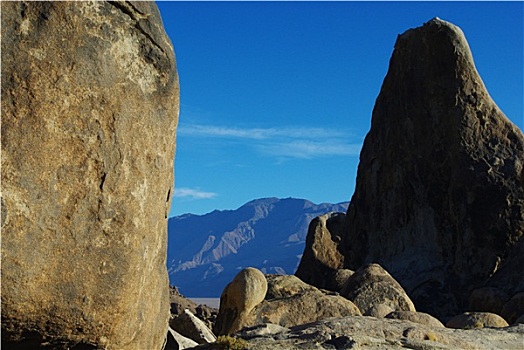 石头,山,阿拉巴马山丘,加利福尼亚