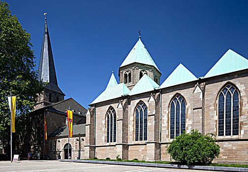 大教堂,区域,北莱茵威斯特伐利亚,德国,欧洲