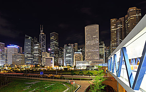 香港城市夜景