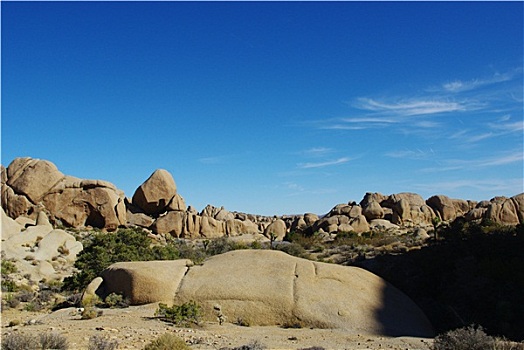 石头,约书亚树国家公园,加利福尼亚