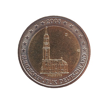 德国,欧元硬币