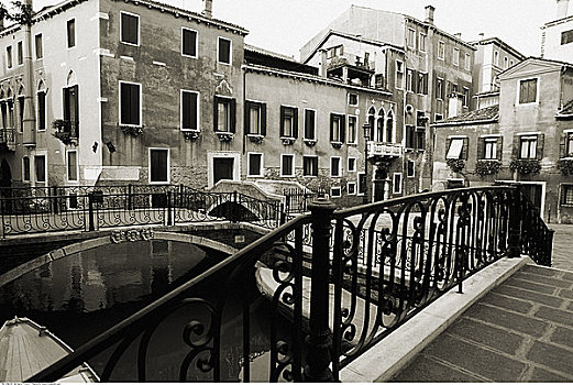 步行桥,威尼斯,意大利