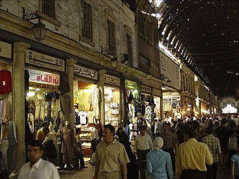 市场,大马士革
