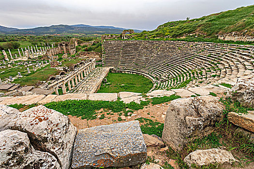 圆形剧场,阿芙洛蒂西亚斯,土耳其