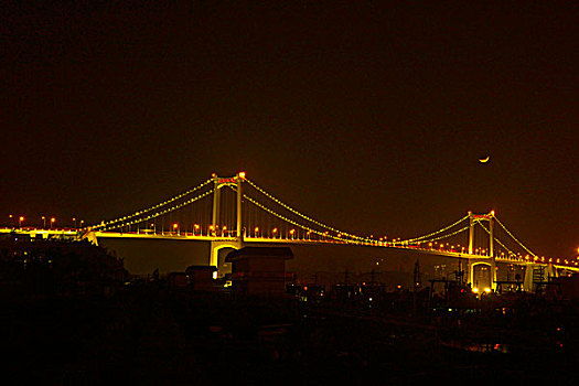 厦门海沧大桥夜色