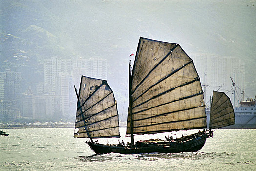 中式帆船,渔船
