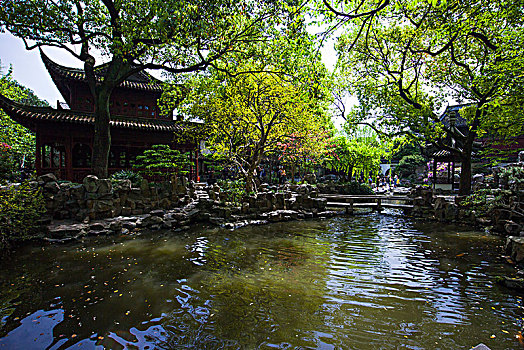 上海豫园,江南古典园林,海上名园