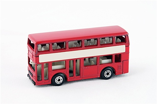 红色,伦敦,巴士,玩具车