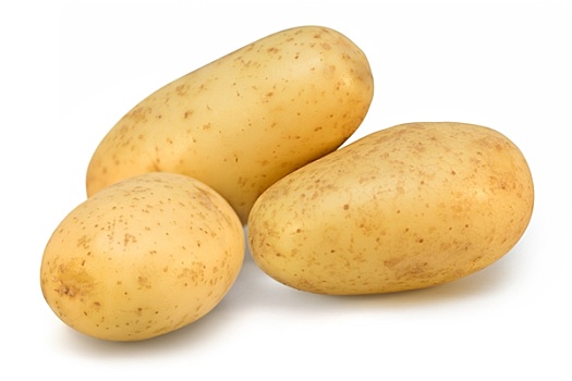 土豆,白色背景,背景
