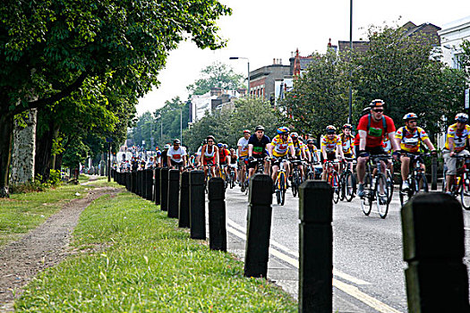 2006年,英国,心形,伦敦,布莱顿,骑自行车,贝尔维尤,道路,普通