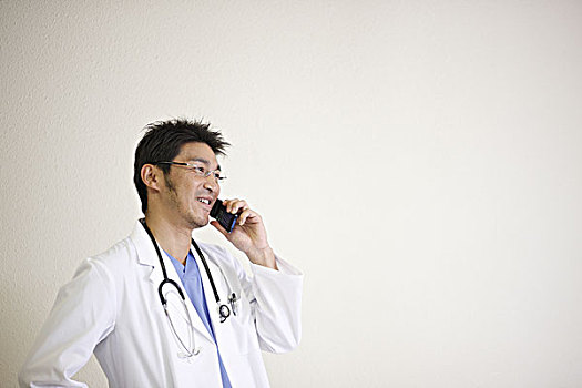 医生,通话,手机