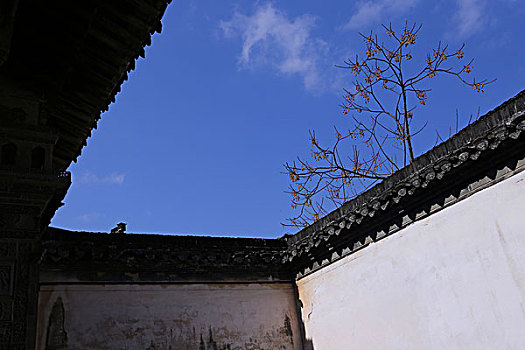 安徽,徽州,歙县,牌坊群,岩寺,春节,红灯笼,灯展