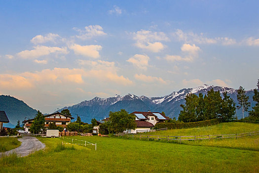 阿尔卑斯山区风光