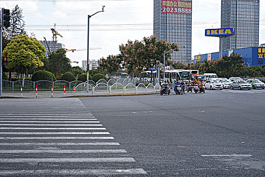 上海浦东新区沪南路风光