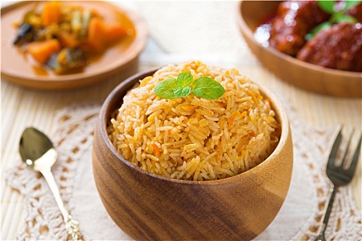 印度,食物,米饭
