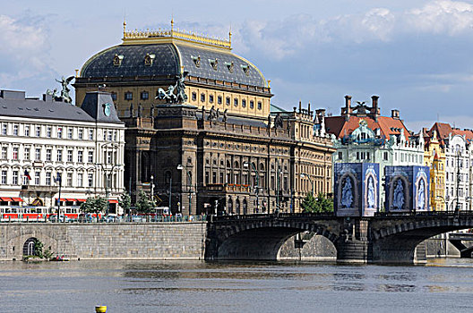 国家戏院,布拉格,捷克共和国,欧洲